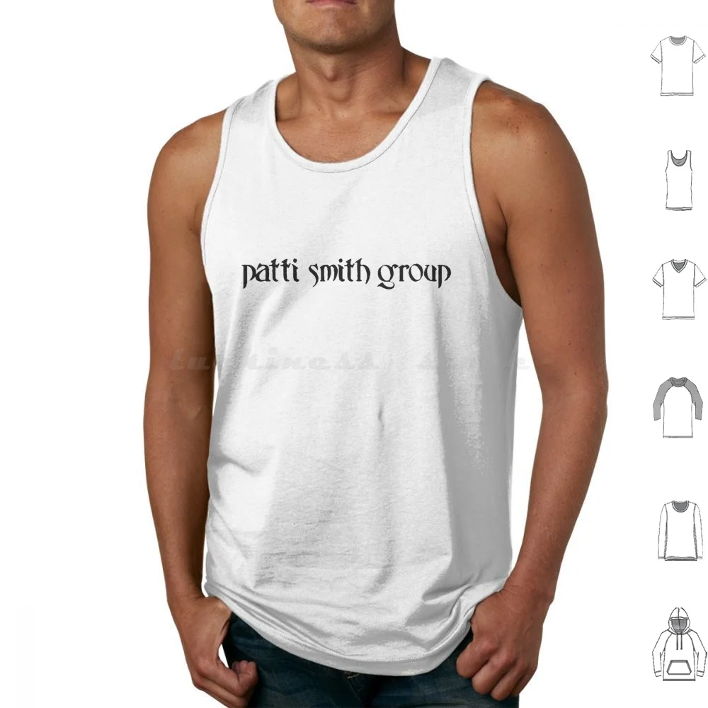Patti Smith Essential Canotte Gilet Senza Maniche Patti Smith Punk Anni '70 Musica New York Vintage Patti Horses Retro 80S Poetry