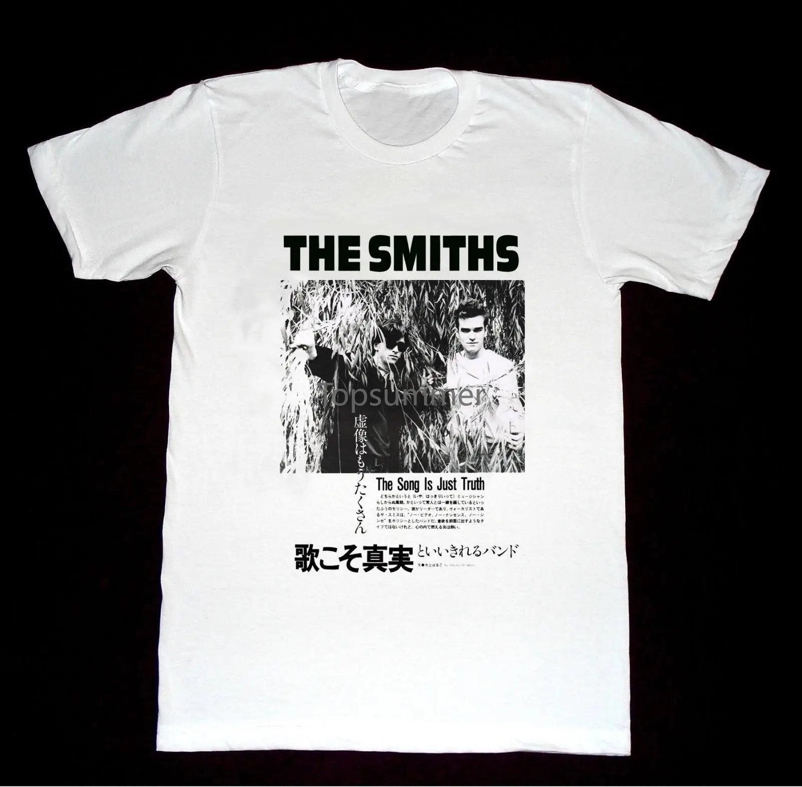 The Smiths Japanese Import T Shirt 92 Shirt Morrisey Men'S T-Shirt Summer Style Fashion Swag Men Personality Top Tee