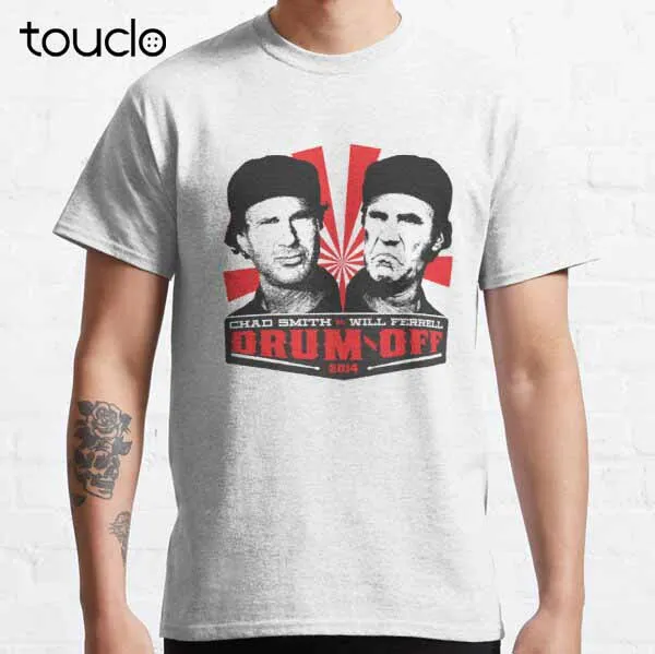 Will Ferrell Vs Chad Smith Drum Off 2014 Classic T-Shirt