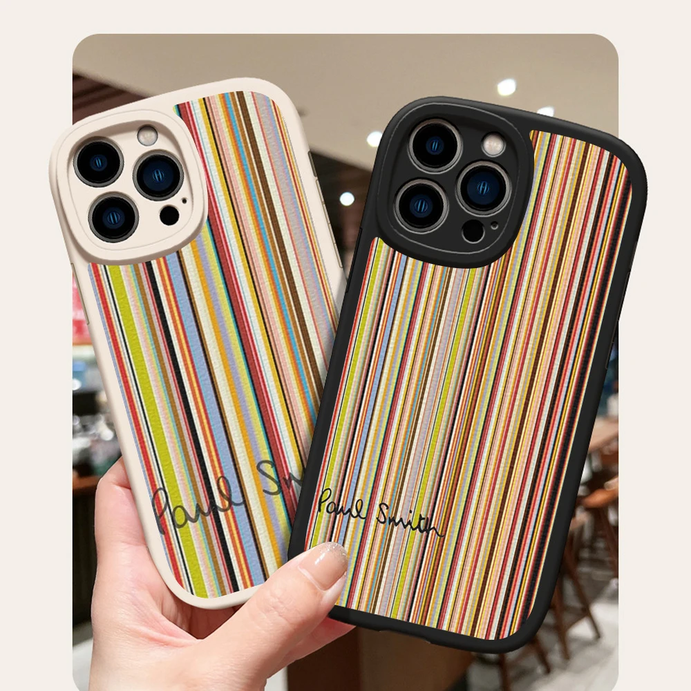 Per Iphone 14 Custodia Per Telefono Smith-Fashion-Paul-Brand Per Iphone 13 14 Pro Max Mini 7 8 14 Plus Xs Xr 13Pro Cover In Pelle Di Agnello