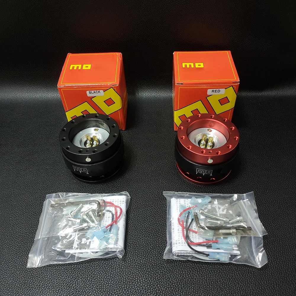 Tuning Moster Alluminio Car Auto Mo Volante Adattatore Mozzo A Sgancio Rapido Snap Off Boss Kit Racing Accessori Universali