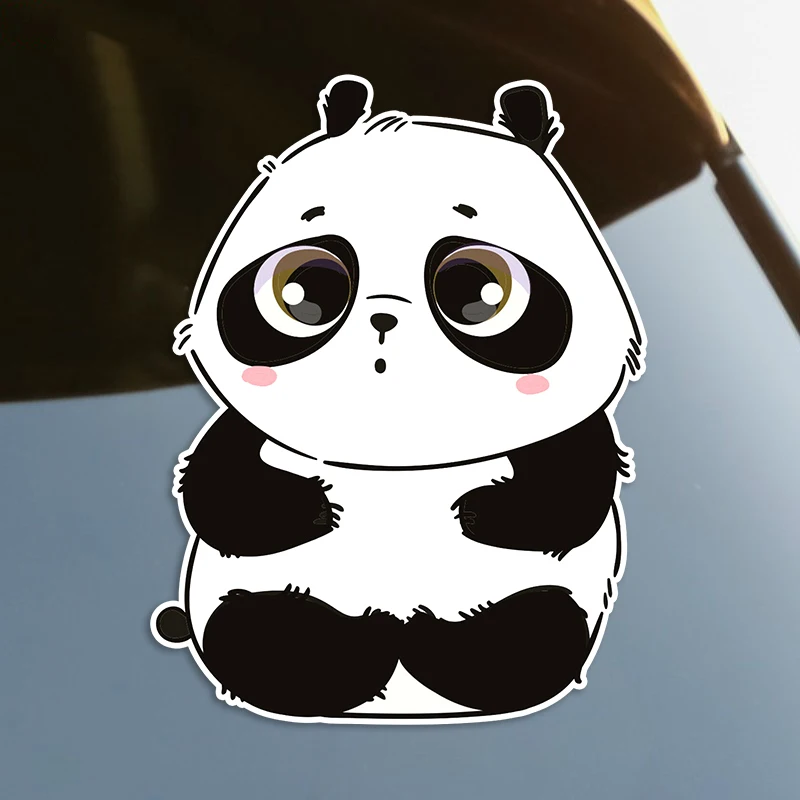 S60038 # Cute Baby Panda Bear Autoadesivo Decalcomania Auto Sticker Impermeabile Auto Decori Sul Paraurti Lunotto Posteriore Laptop Scegli La Dimensio