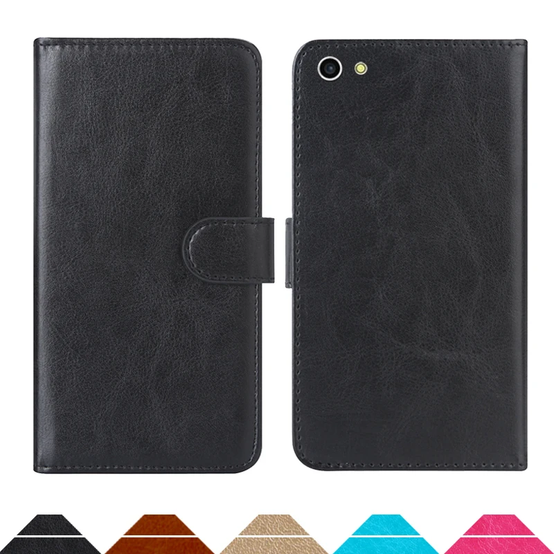 Custodia A Portafoglio Di Lusso Per Texet Tm-5011 X-Omega Pu Leather Retro Flip Cover Magnetic Fashion Cases Strap