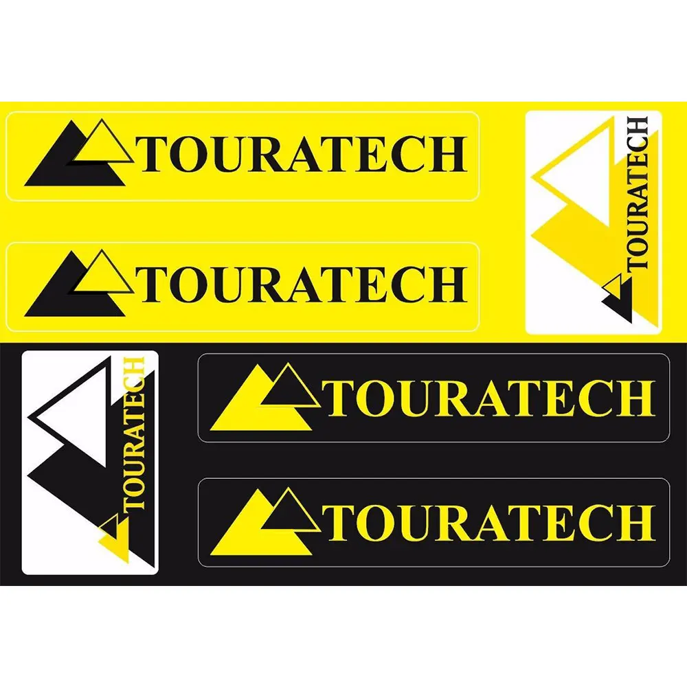 Per Touratech Case Box Forcella Decalcomanie Adesivi Set Grafico Vinile Adesivo 6 Pz