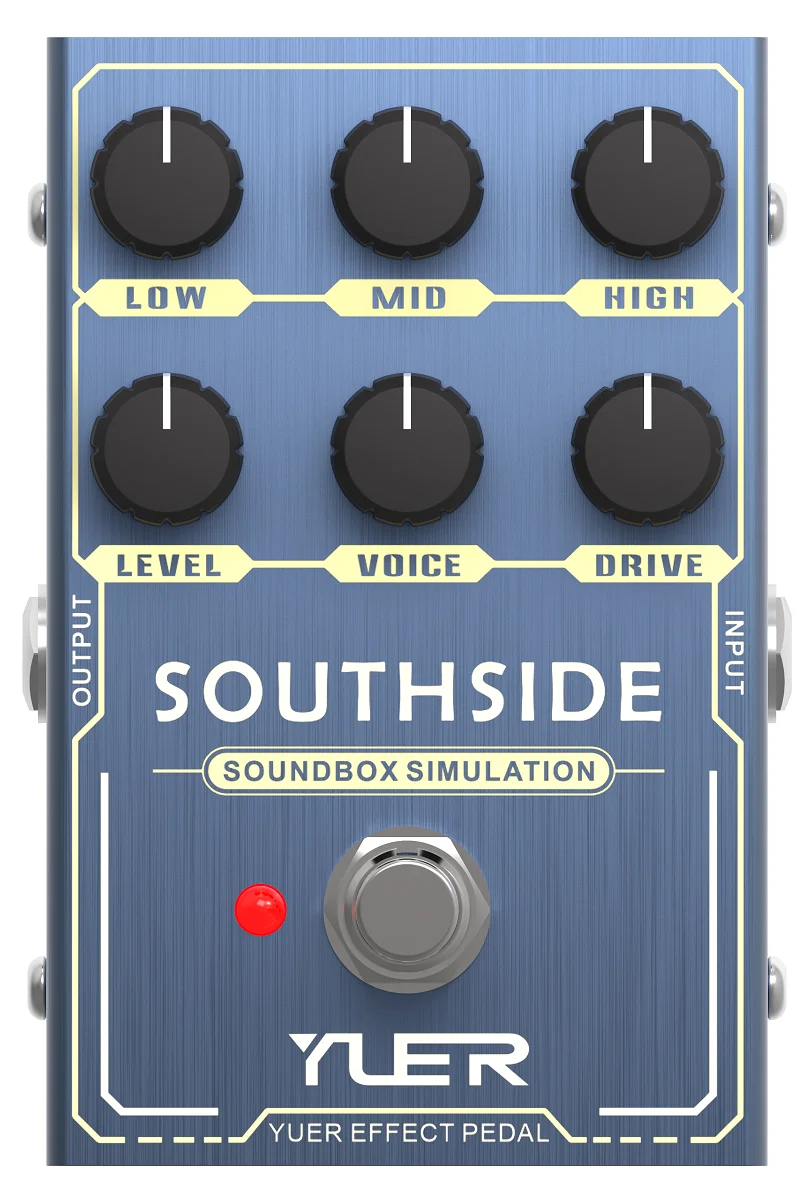 Effector Pedale Distorsione Effetto Compressore California Sound Pedal Per Simulazione Mesa Boogie Mkii Amplificatore Pedali