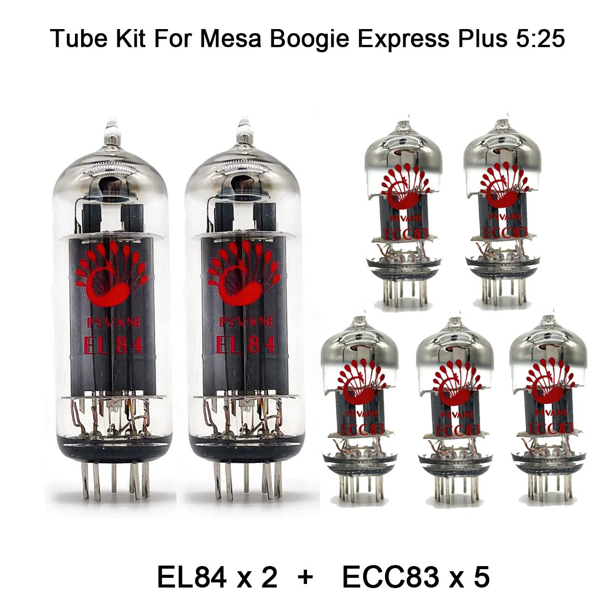 Kit Tubo Valvola Per Mesa Boogie Express Plus 5:25 Armadio Amplificatore Tubo Chitarra Psvane 2 Pezzi El84 5 Pezzi Ecc83 Tubo Vuoto Di Potenza