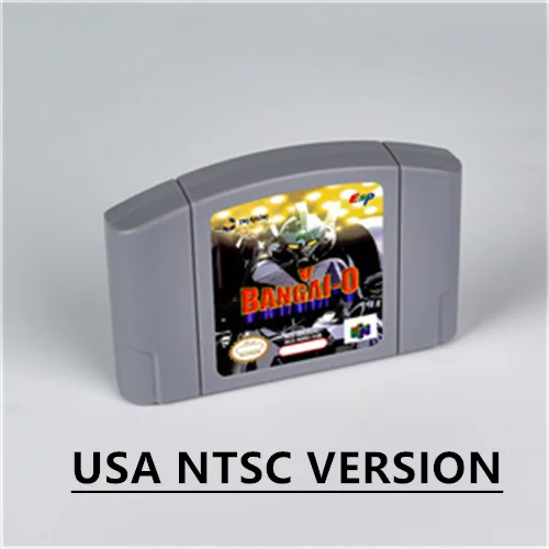 Bakuretsu Muteki Bangaioh Per Retro Cartuccia Di Gioco A 64 Bit Solo Lingua Giapponese Versione Usa Ntsc Formatchidren Gift Gaming