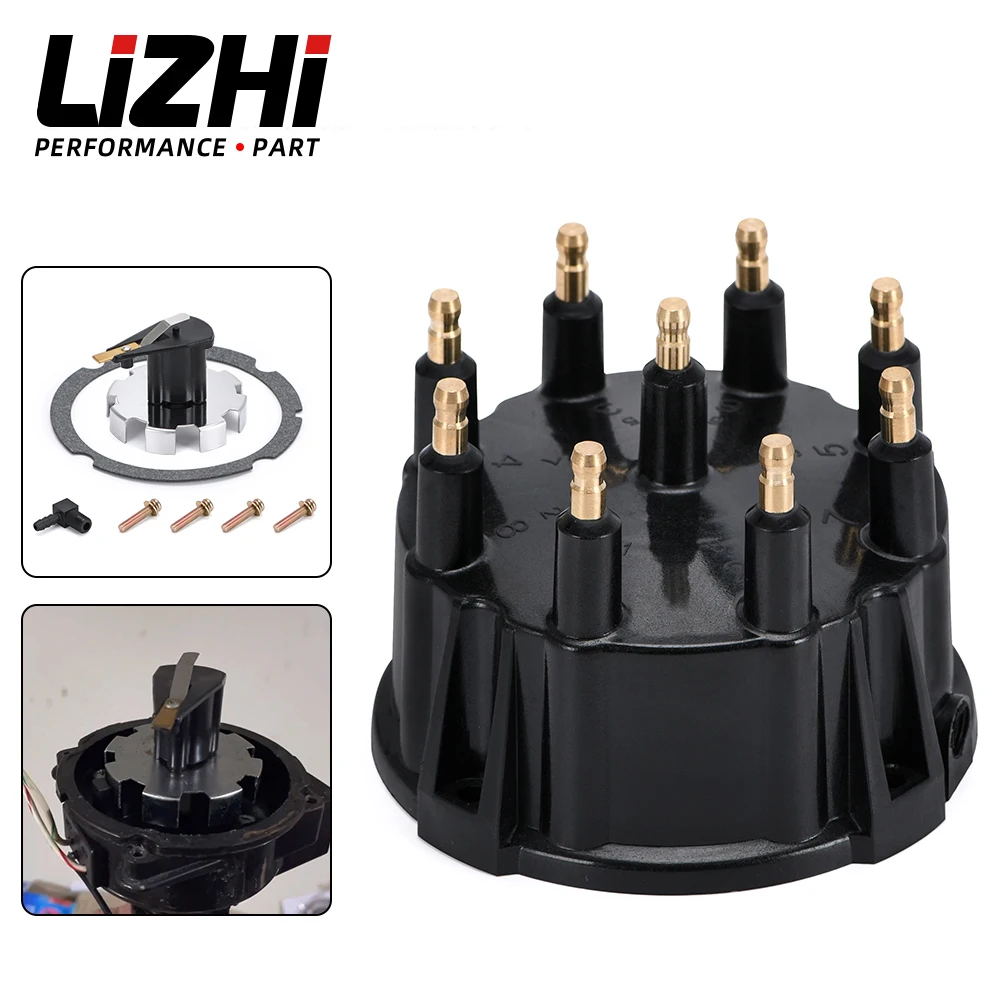 Kit Rotore Tappo Distributore Kit Tune-Up Per Motori Marinati V-8 Con Accensione Thunderbolt Iv & V Hei 805759Q3 805759T3 18-5273