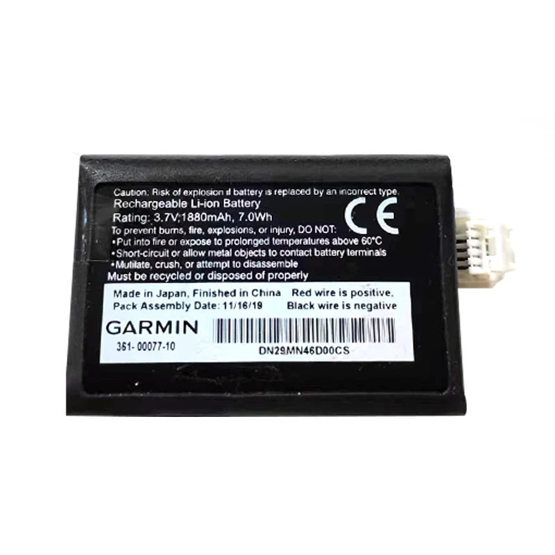 Batteria 361-00077-10 Per Garmin Zum Mo 590Lm Zumo 590Lm 590 595 Batteria Agli Ioni Di Litio Navigatore Gps Parte Di Riparazione