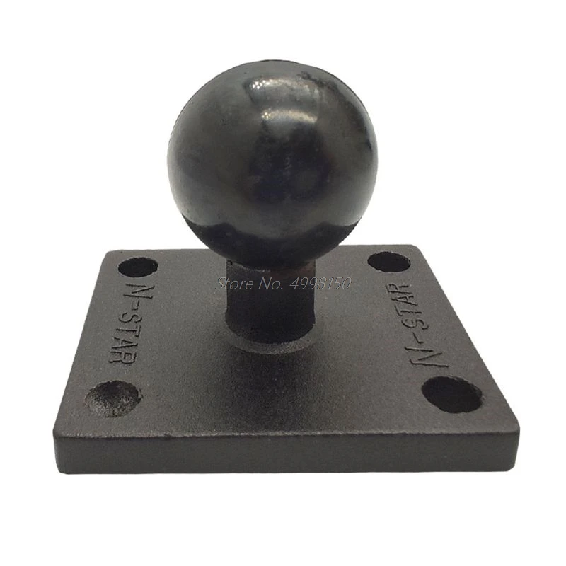 Quadrato Di Alluminio Base Di Montaggio Con Testa A Sfera Per La Ram Mount Per Garmin Zumo/Tomtom Dropship