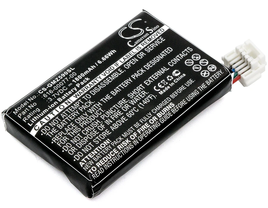 1800Mah Garmin 010-12110-003 616-00077-00 361-00077-10 361-00077-00 616-00077-10 Batteria Per Zumo 595Lm Zumo 595 Zumo 590 010-01
