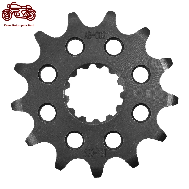 520-13T 13 Denti Moto 20Crmnti Pignone Anteriore Pignone Silenzioso Per Yamaha Wr450 07-09 Wr450 5Tju/W 10-19 Wr450 F-L 20-22