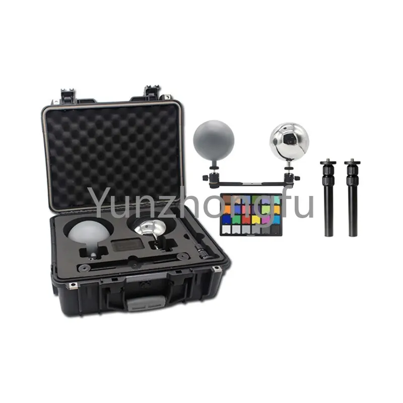 Palline Grigie Con Puntelli Fotografici Colorchecker Set 6.3Cm 12.6Cm 20Cm 25Cm Hdri Vfx Ball Chrome