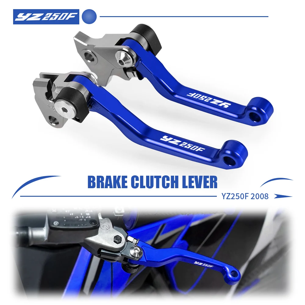 Motocross Yz250F Dirt Bike Pitbike Cnc Pivot Brake Leve Frizione Per Yamaha Yz250F 2008