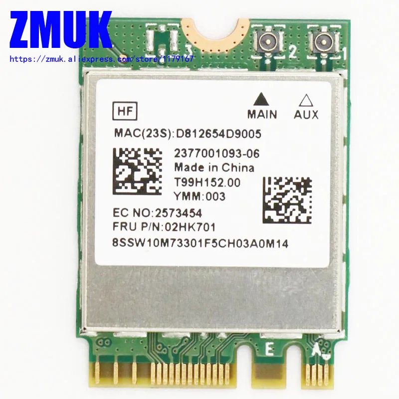 8822Ce Adattatori Lan Wireless Per Ideapad 3 V14 V15 Legion Serie 5-15, P/N Sw10M73301