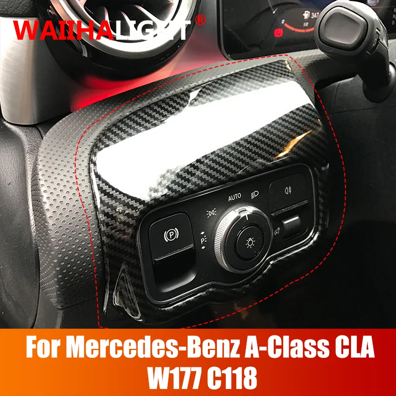 Rivestimento Interruttore Fari Per Mercedes W177 Amg/Classe A Mercedes Classe A W177 Clase Trim/A180 Cla C118