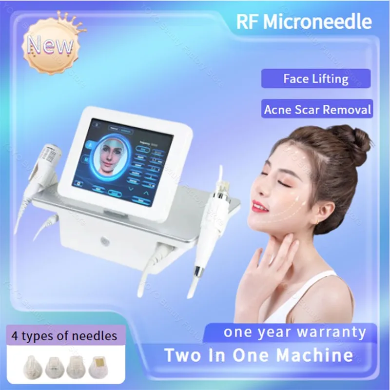 Portatile Morpheus 8 Macchina Professionale Radio Frequency Gold Rf Microneedle Skin Lifting E Rassodamento Rimozione Dell'Acne Anti-Età