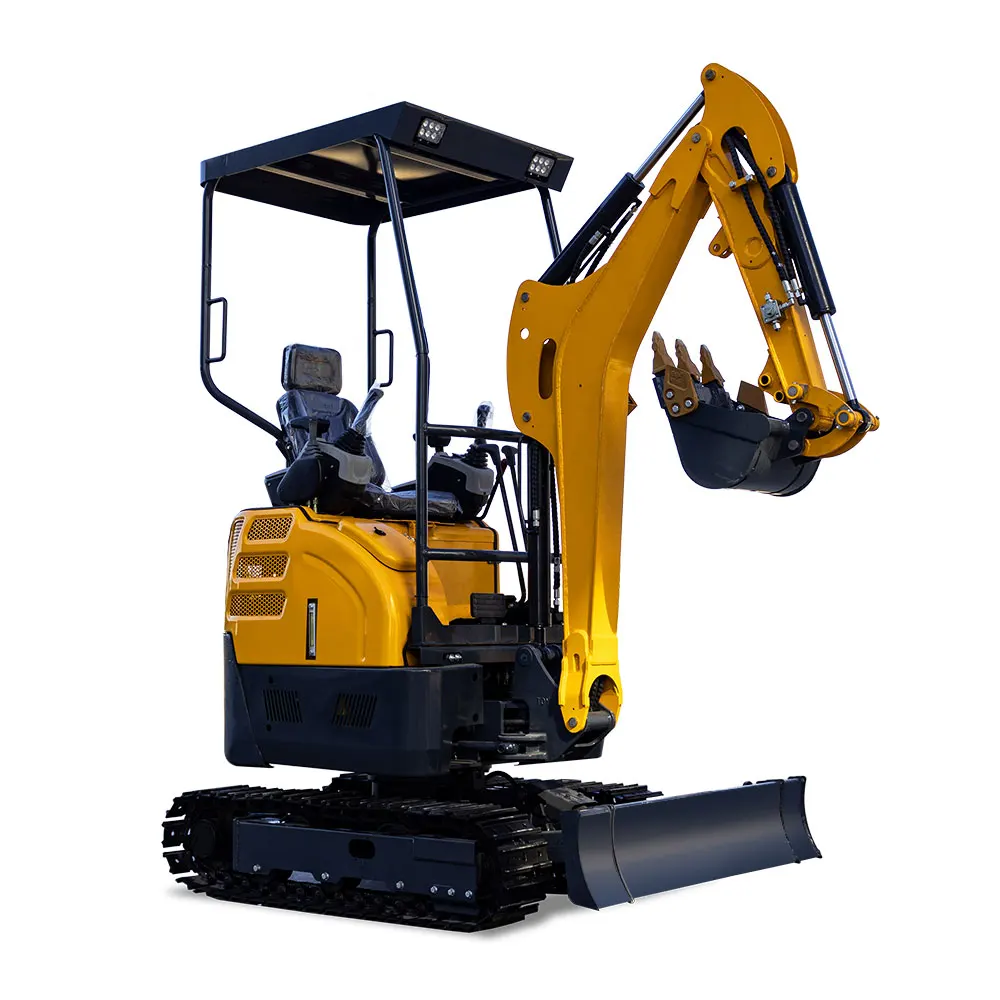 Motore Kubota Mini Escavatore Senza Coda A Doppia Velocità Da 2 Tonnellate