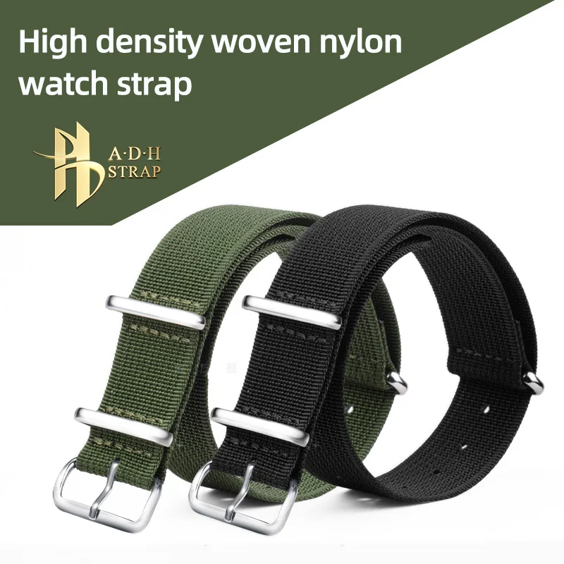 Cinturino Per Orologio In Nylon Intrecciato Di Alta Qualità Adatto Per Hamilton H69449961 H68201993 Cinturino Per Orologio Per Il Tempo Libero 7060596