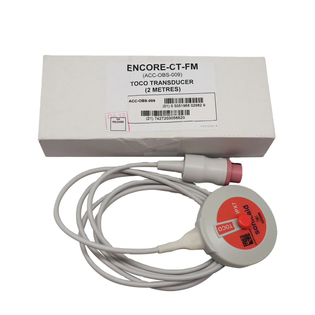 Acc-Obs-009 Sonicaid Huntleigh Toco Trasduttore Sonda Fetale Per Monitor Fetale Toco Sonda Di Pressione Di Contrazione Uterina