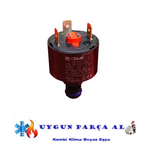 Pressostato Acqua Demrad Agri Mmergas Sime 6281576 - 4 Pezzi