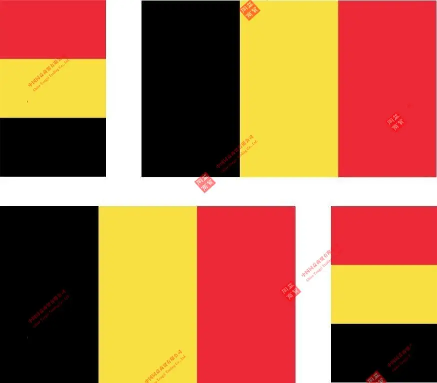 Vendita Calda Personalità Set Di 4X Sticker Vinile Cardecal Outdoor Car Moto World Flag Belgio Racing Helme Tlaptop Stickers