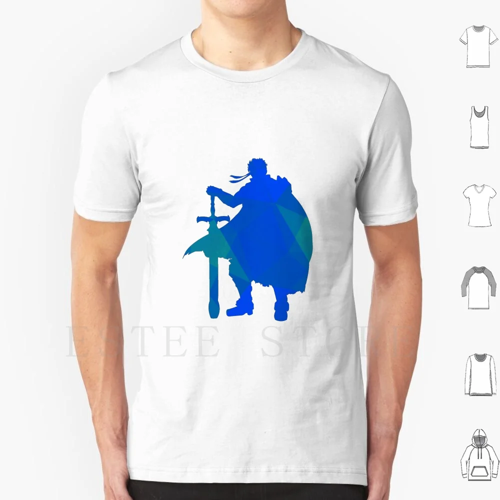 Ike-Fractal T Shirt Cotton Men Diy Print Fire Emblem Fire Emblem Radiant Dawn Kevandre Fire Emblem Path Of Radiance