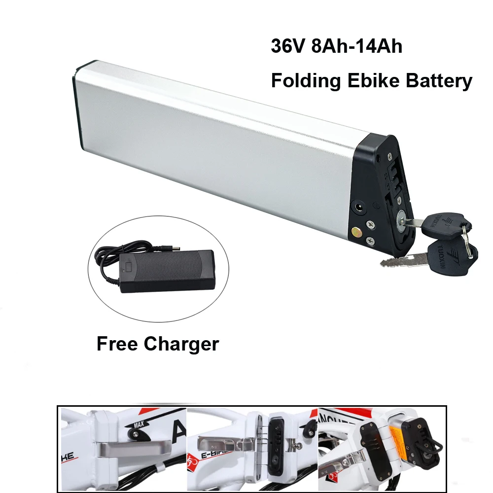 36V 8Ah Ancheer 20 Pollici Pieghevole City Commuter Batteria Bici Elettrica 36V 7.8Ah 10Ah 10.4Ah 10.5Ah 14Ah Ado A16 Batteria Ebike
