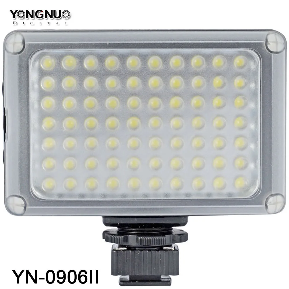 Yongnuo Yn0906 Ii 70 Led 3200-5600K Led Video Light Lamp Photography Lighting Per Nikon Canon Dslr Camera