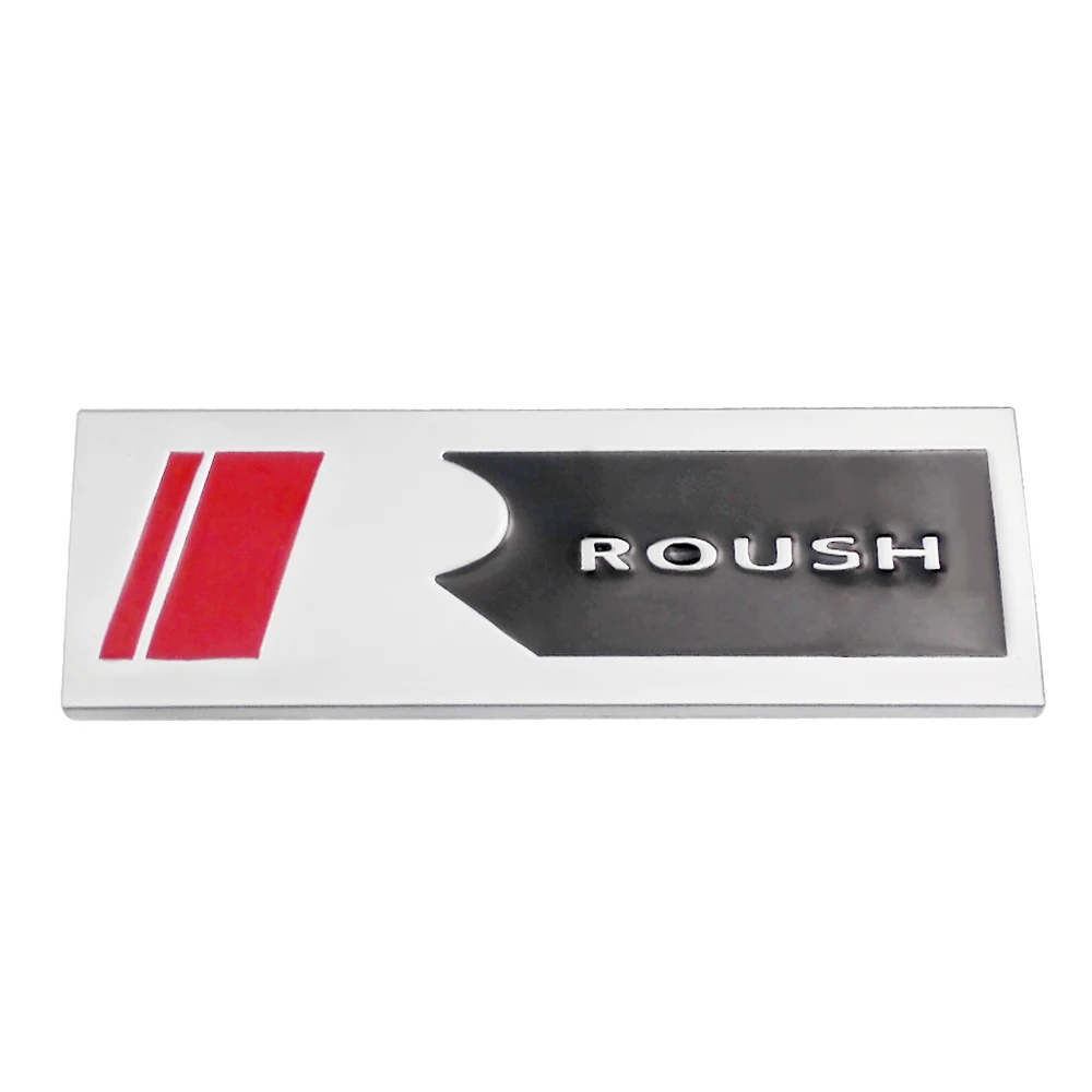 Decorazione Auto Emblema Roush Per Mustang Gt500 F150 Fiesta Focus Shelby Mondeo Fusion Explorer Kuga Ranger Edge Side Sticker