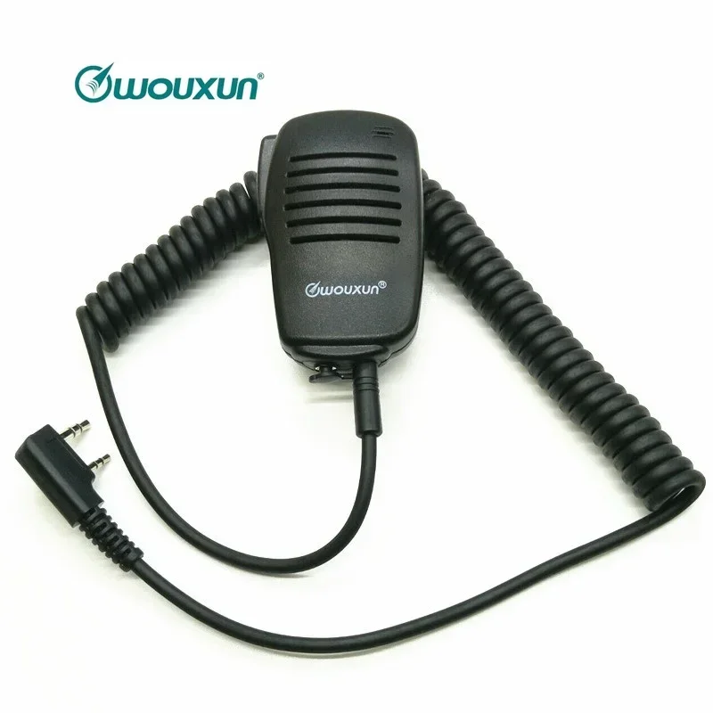 Wouxun Microfono Portatile Per Kg-Uvd1P Uv6D 8D Plus Kg9D Baofeng Kenwood Ham Radio Accessorio Altoparlante Mini Mic