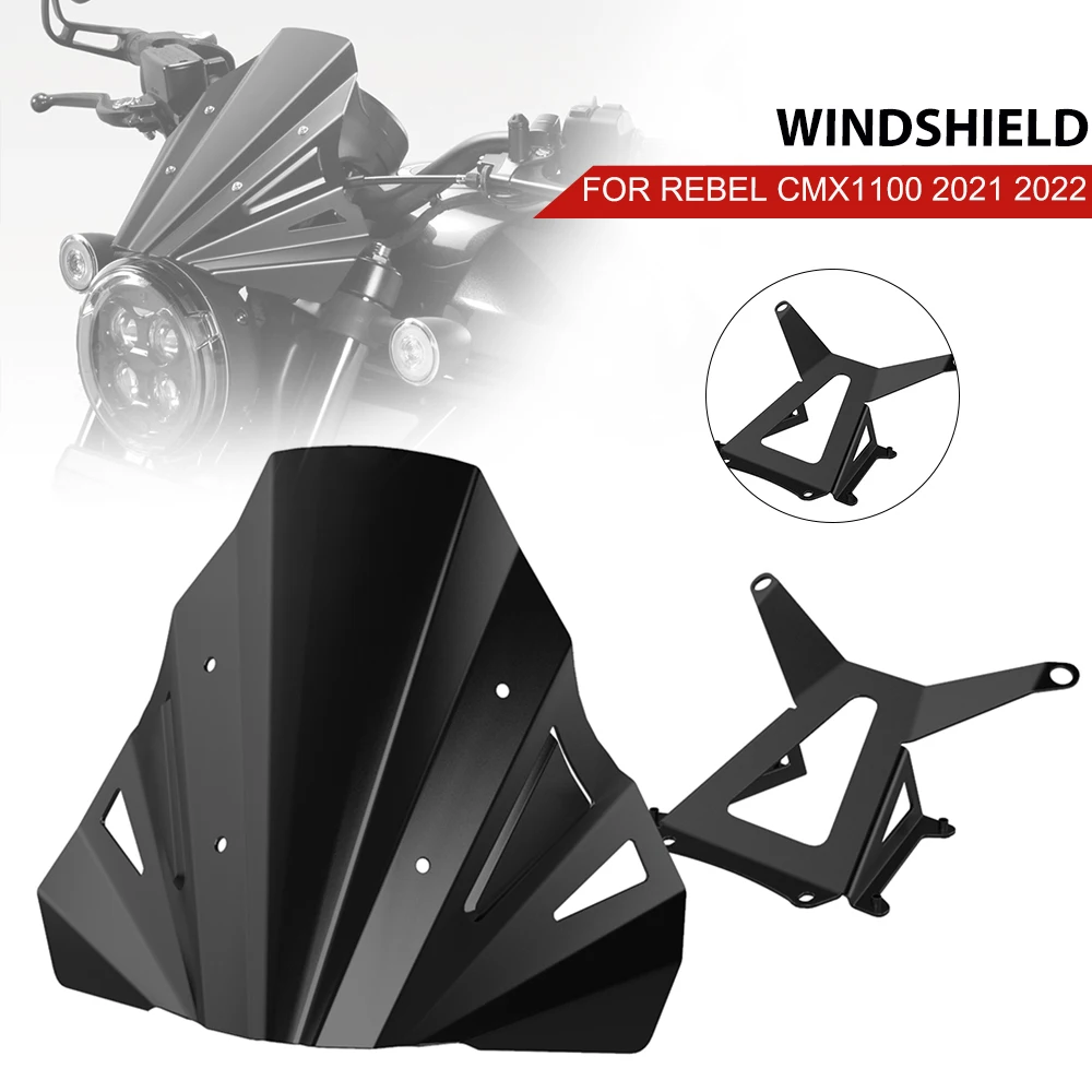 Cmx1100 Rebel 2021 2022-Accessori Moto Parabrezza Parabrezza Parabrezza Deflettore Per Honda Cmx 1100 Rebel Cmx 1100