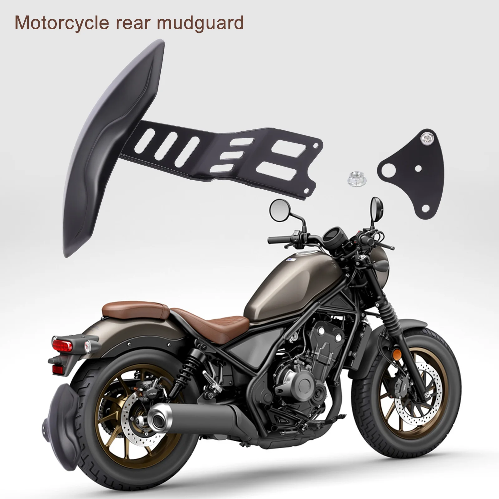 Adatto Per Honda Rebel Cmx 250 300 500 1100 Parafango Posteriore Rebel 300 Cmx500 Rebel 500 Fender Fender Protector Accessori