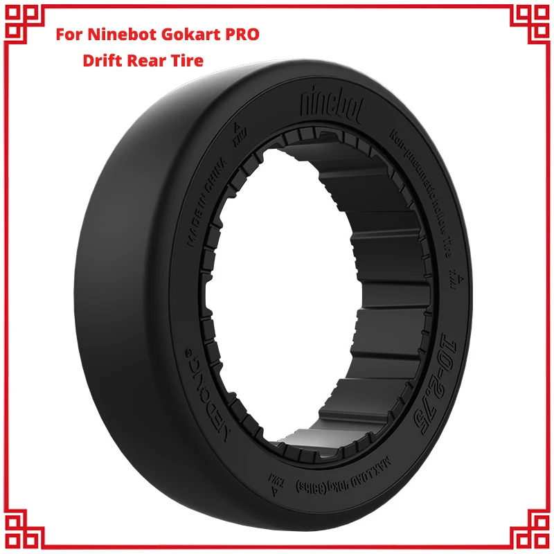 Max Drift Parti Di Pneumatici Posteriori Per Ninebot Gokart Pro Kart Kit Self Balance Scooter Sostituzione Posteriore Drift Tire Refit Accessori