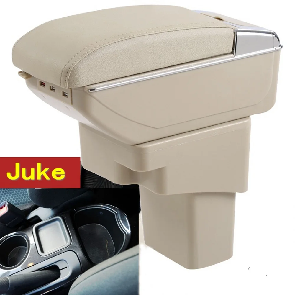Per Nissan Juke Box Bracciolo Centrale Casella Dei Contenuti Negozio Con Il Supporto Di Tazza Posacenere Usb Juke Box Braccioli