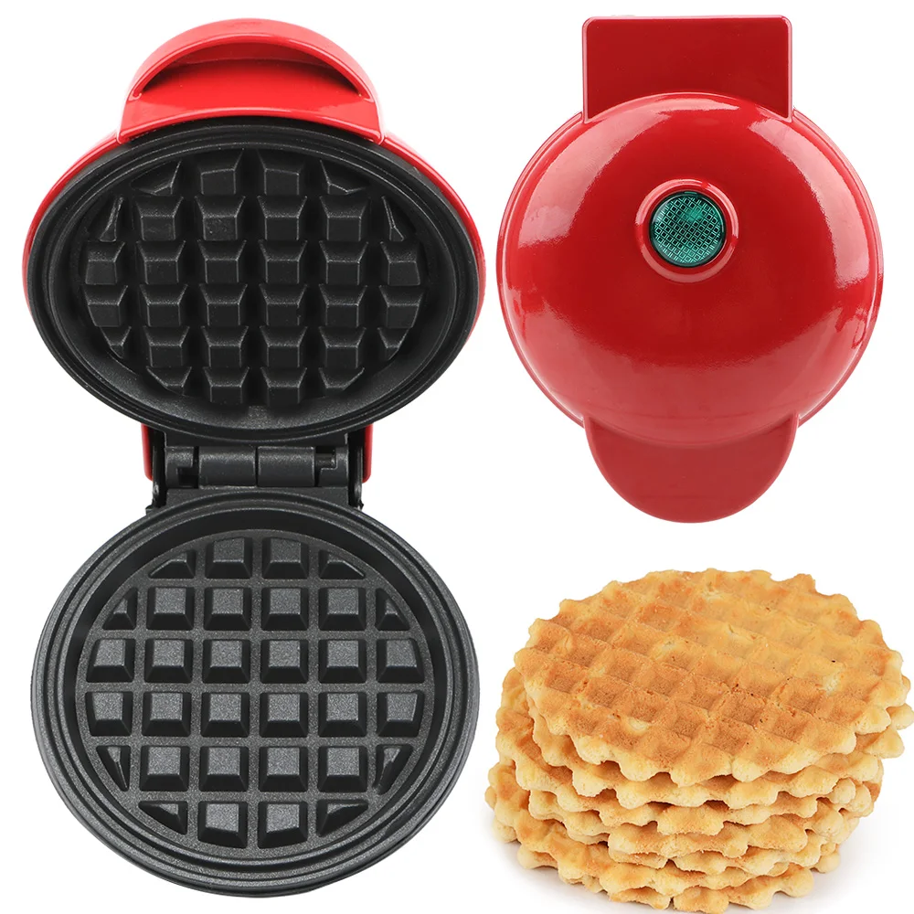 Bubble Egg Cake Forno Egg Cake Forno Mini Electric Waffle Maker Colazione Waffle Stampi Mini Waffle Pot Pan Eggette Machine
