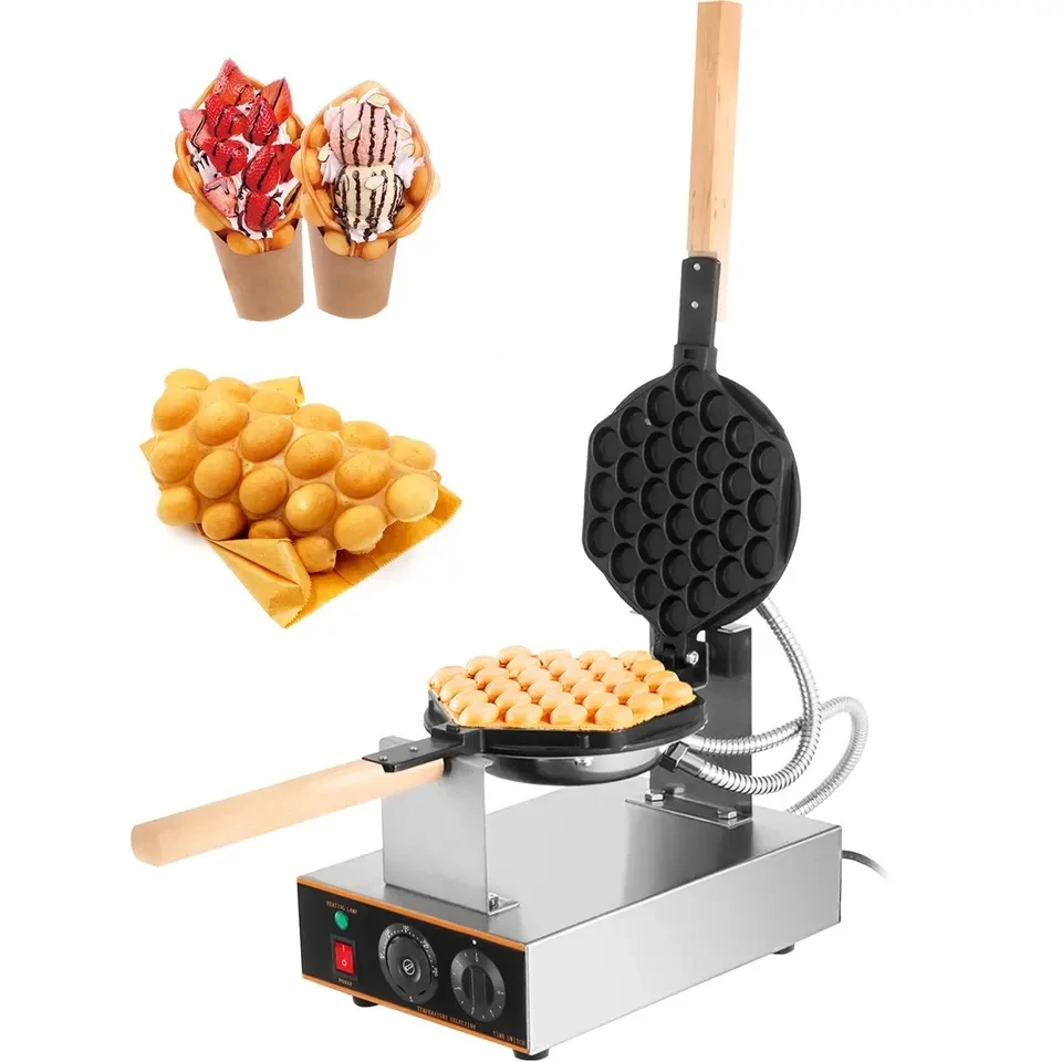 Macchina Per Waffle A Bolle Macchina Per Fare Cialde Elettriche Macchina Per Snack Commerciale Attrezzatura Per Snack Industriali