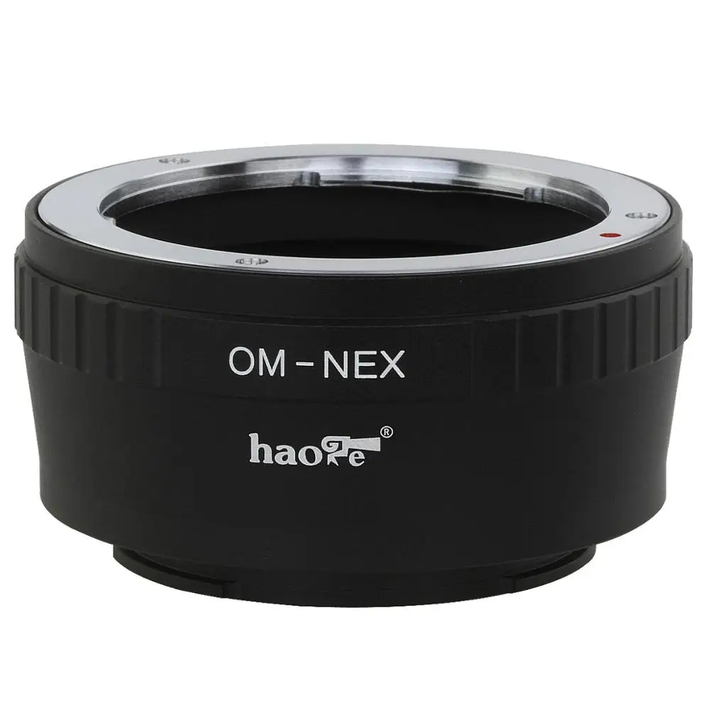 Haoge Hg-Lente Adattatore Di Montaggio Per Olympus Zuiko Om Mount Lens Per Sony Nex E-Mount