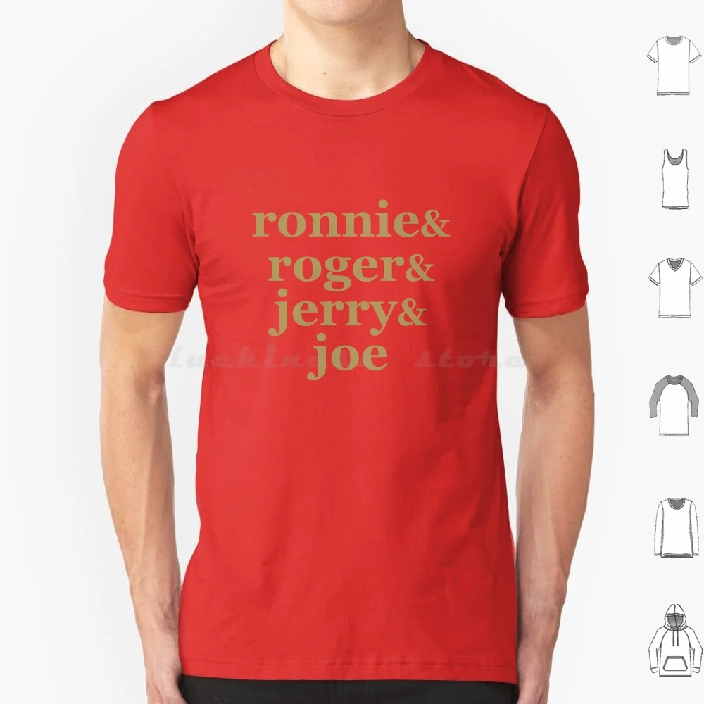 San Francisco Football Greats T Shirt 6Xl Cotton Cool Tee San Francisco Forty Niners 49Ers Joe Montana Jerry Rice Macronica Lott