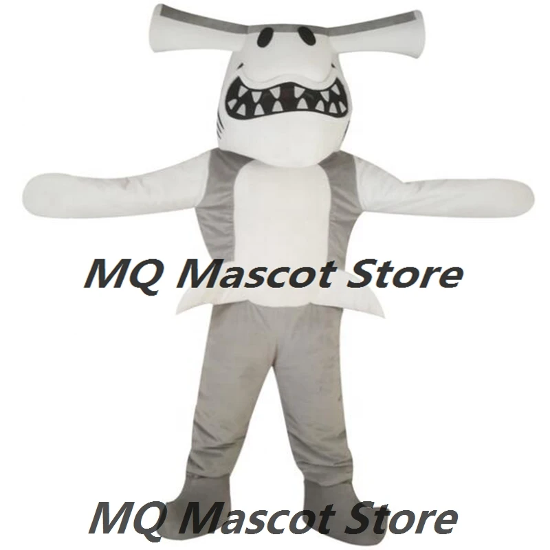 Grey Shark Tiger Shark Mascot Costumes Cosplay Anime Character Birthday Mask Party Christmas Plush Fancy Dress Custom Carnival