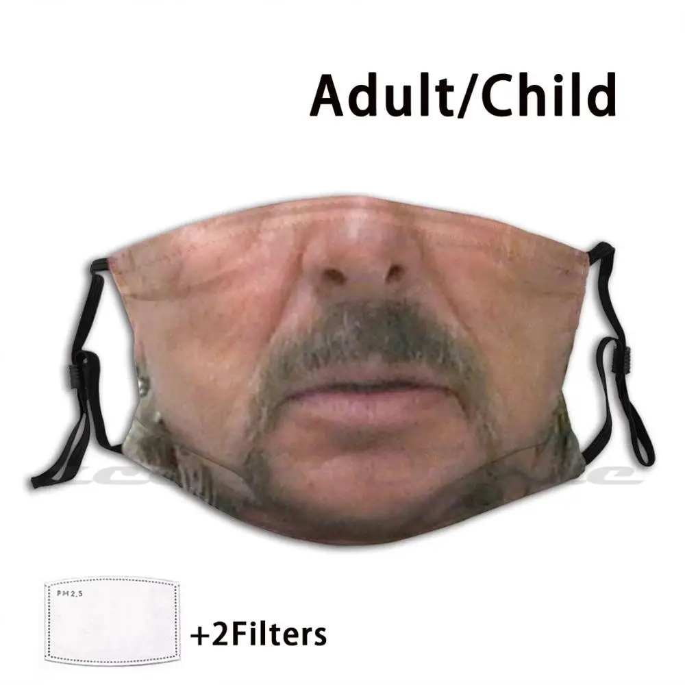 Joe Exotic Face Mask Panno Riutilizzabile Stampa Filtro Lavabile Joe Exotic Tiger Exotic Tiger King Free Joe Joe Exotic Tiger King