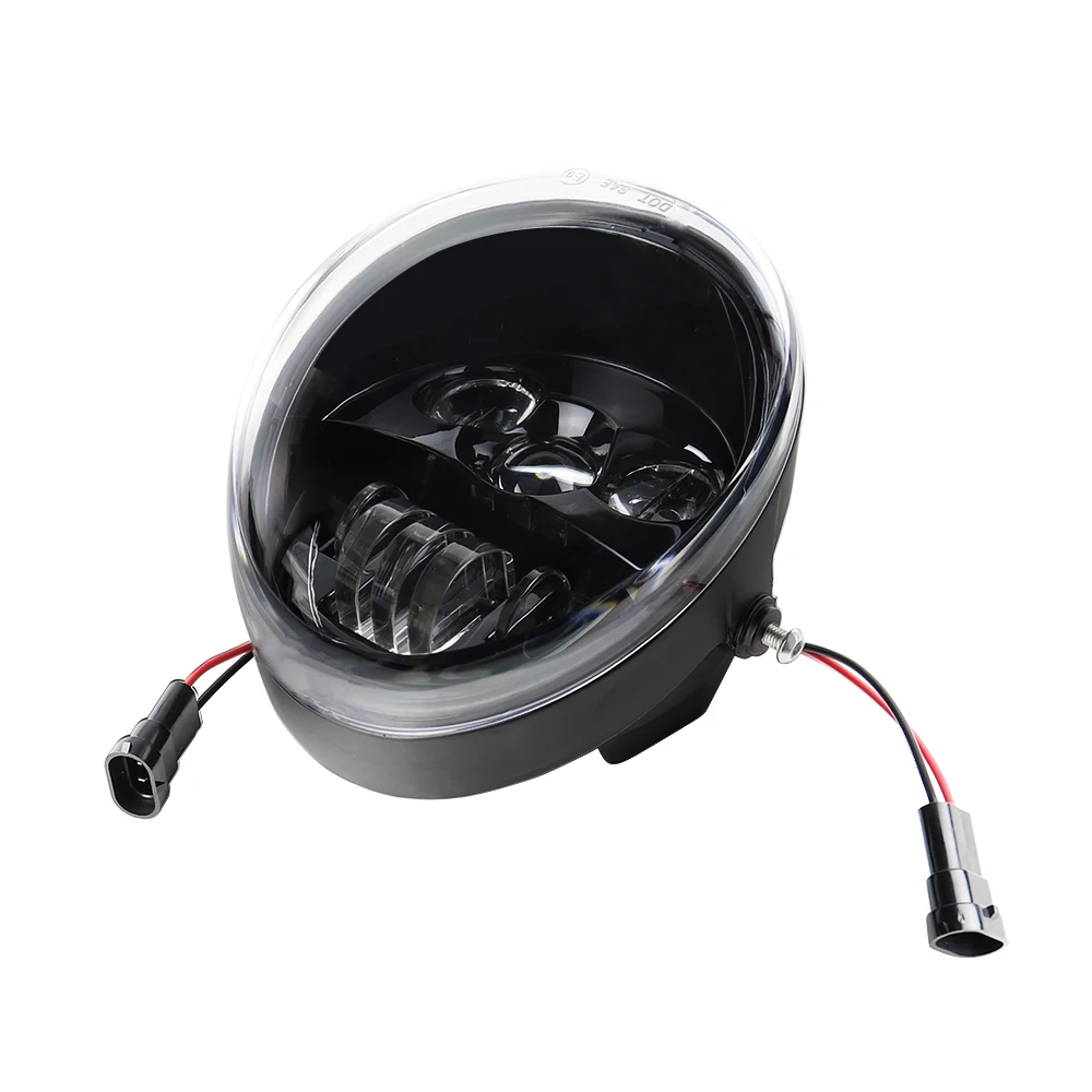 E9 Faro Moto Per Vrod Led Halo Fari Drl Per Harley 02-16 V Rod Vrsc Vrsca Vrod Vrscdx Faro Led