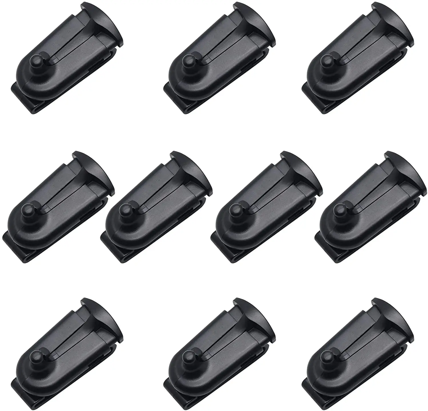 Talkcirca Raidos Ntn9392B Clip Da Cintura Di Ricambio Walkie Talkie Per Motorola T5320 T5428 T6200 T5720 Ms350R Mc225R (10 Confezioni)