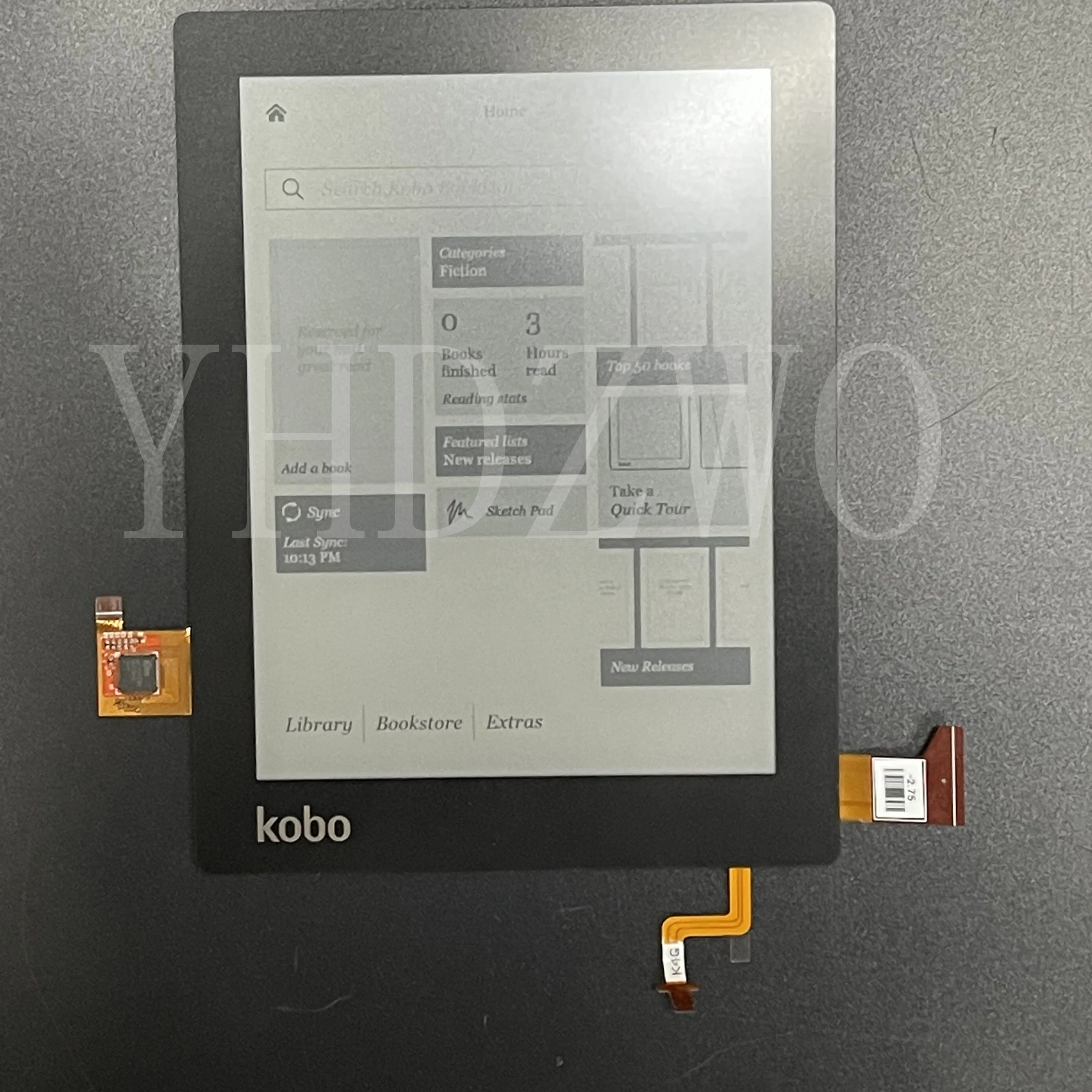 Schermo E-Ink Retroilluminato Touch Da 6 "E-Ink Originale Al 100% Per Kobo Aura(Non Hd) Display Lcd Ereader Da 6.0 Pollici