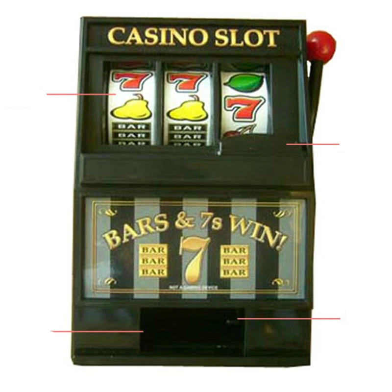 Slot Machine Salvadanaio Frutta Macchina Salvadanaio Salvadanaio Casinò Jackpot Las Vegas Giochi Slot Machine Da Tavolo Liquore Bar Regali