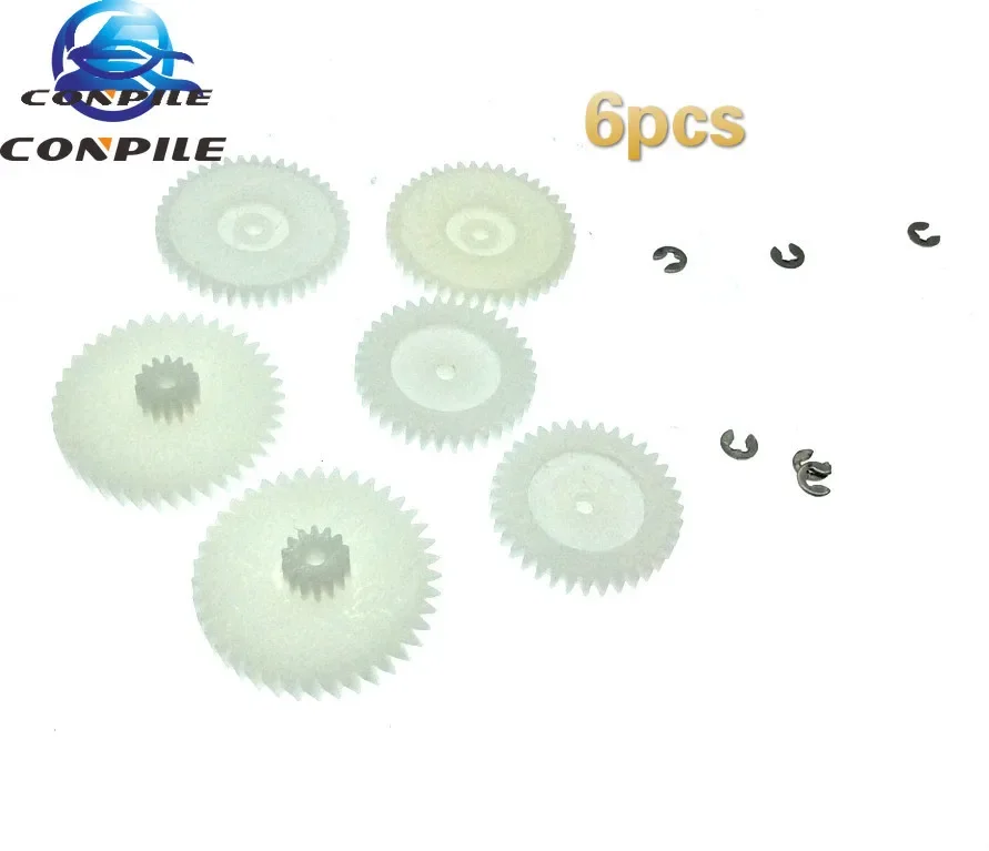 Ingranaggio Elicoidale 6 Pezzi Per Registratore A Nastro Radio Philips D8303 D8403