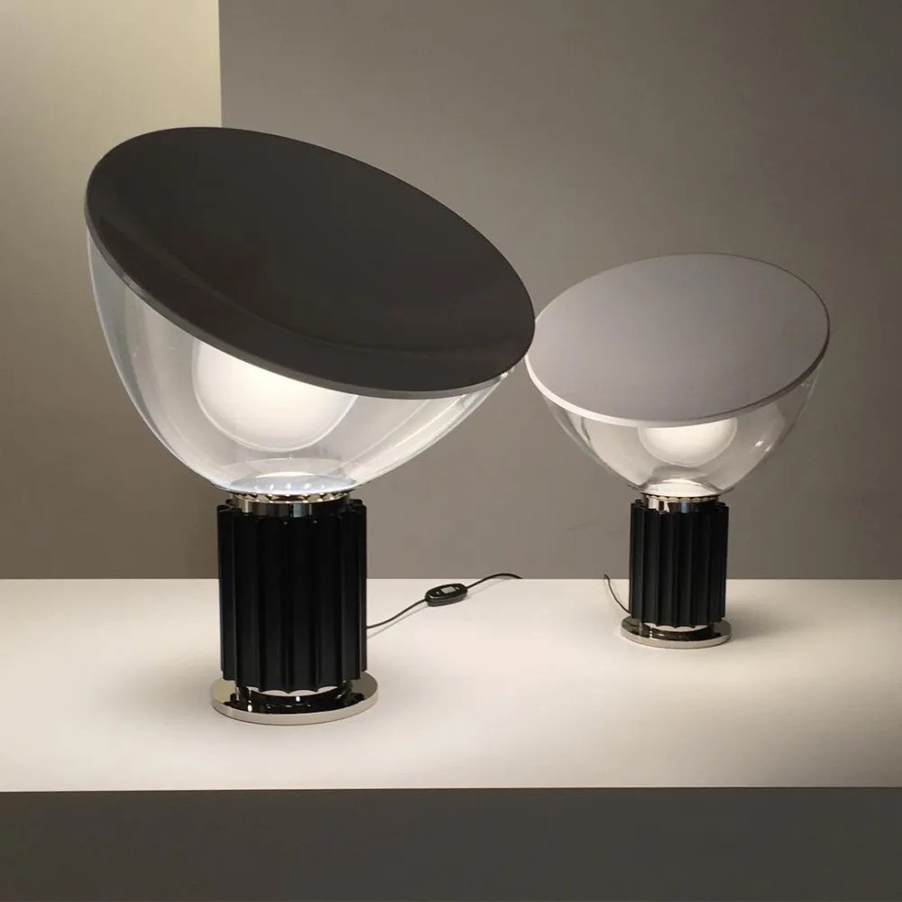 Design Della Lampada Da Tavolo Taccia, Soggiorno Retrò, Illuminazione Del Tavolo Da Pranzo, Interno, Letto, Lampada Laterale, Industriale