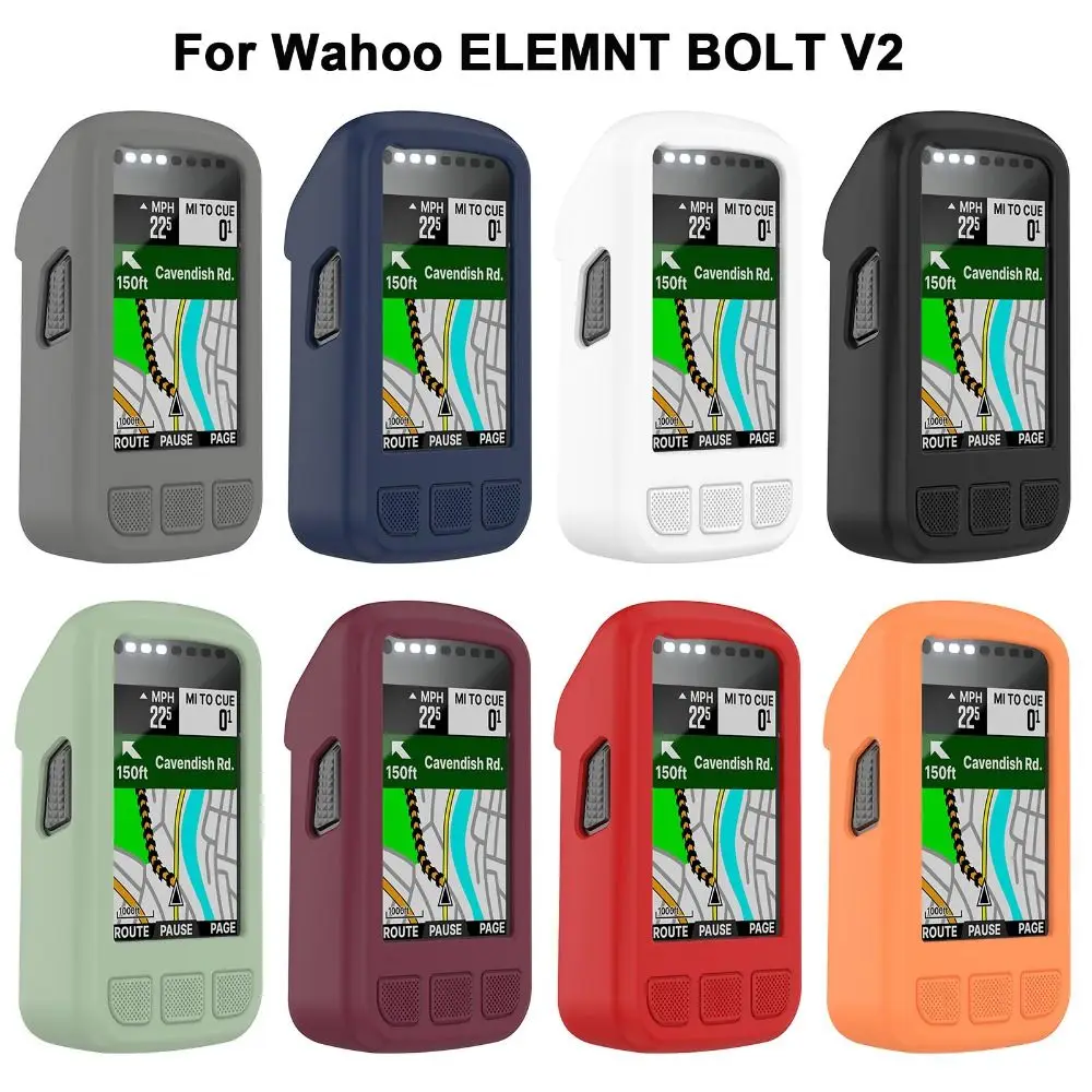 Nuovo Wahoo Elemnt Bolt V2 Custodia E Pellicola Proteggi Schermo Per Wahoo Elemnt Bolt V2 Custodia In Silicone Di Qualità Per Computer Gps