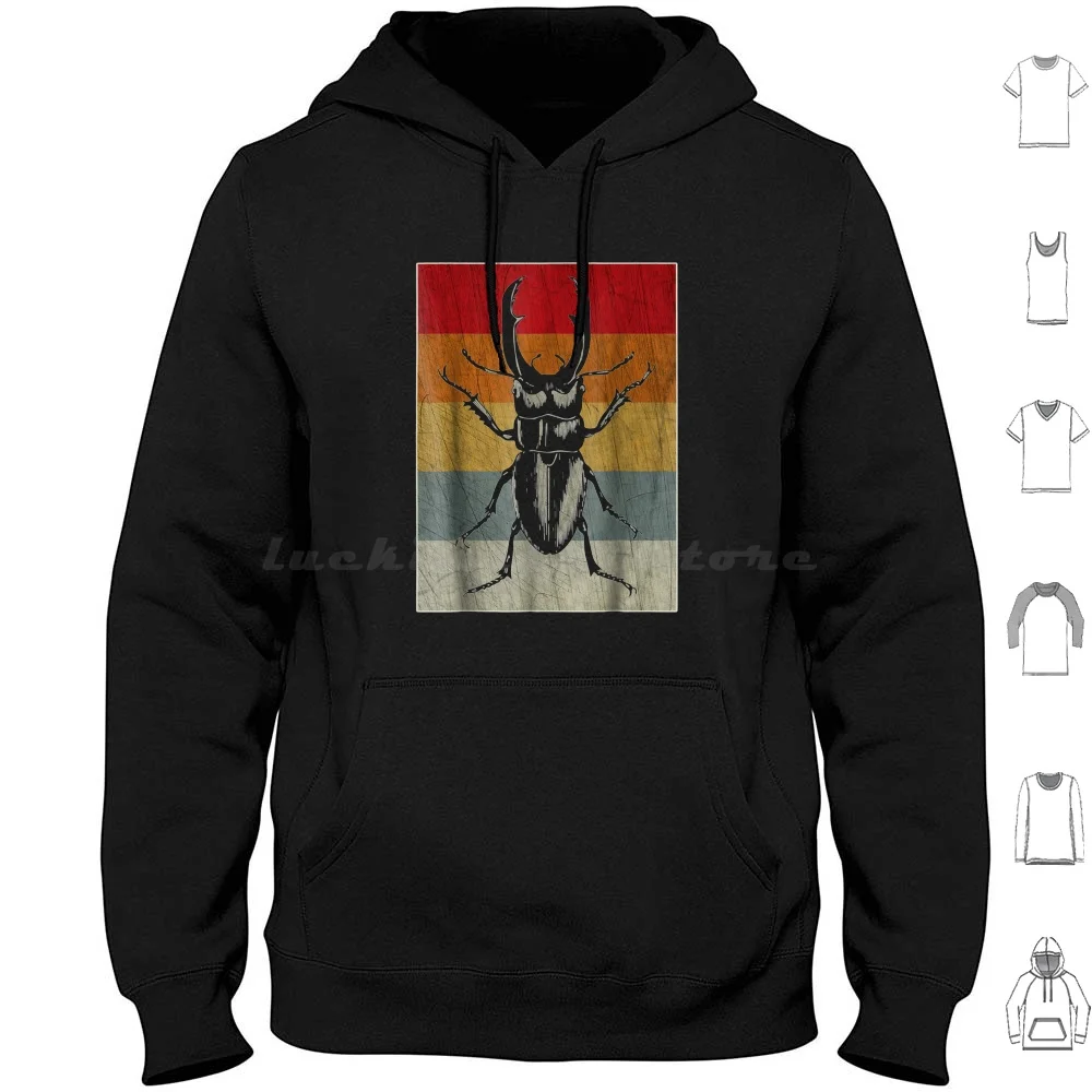 Retro Bug Insect-Cool Vintage Style Gift Felpe Con Cappuccio Manica Lunga Will Mama Lady Original O Potb He Style You Mom Friends