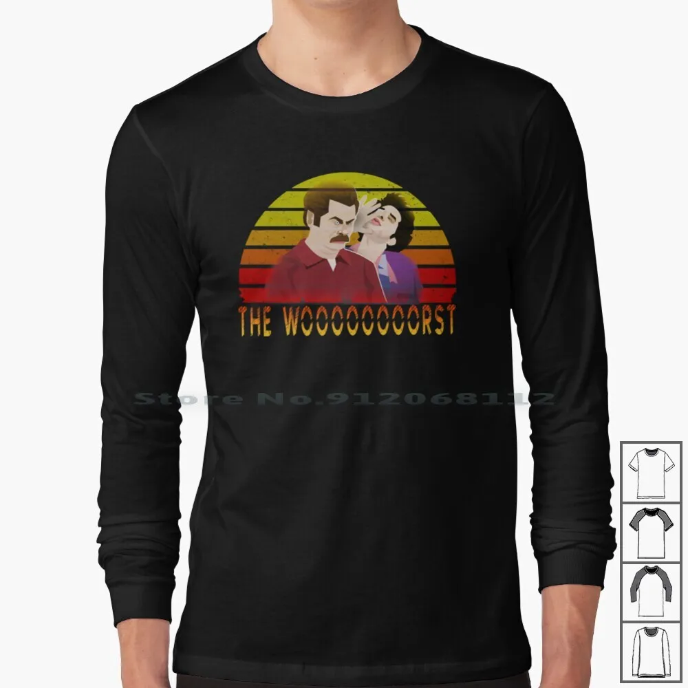 Jean Ralphio Maglietta A Maniche Lunghe Jean Ralphio Parks And Rec Parks And Recreation Funny Tom Hope Ron Swanson Parks Tv